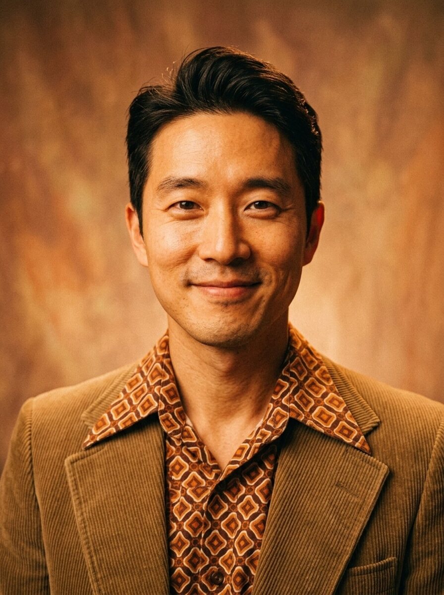 같은 인물 · 레트로 스타일 변환 결과
